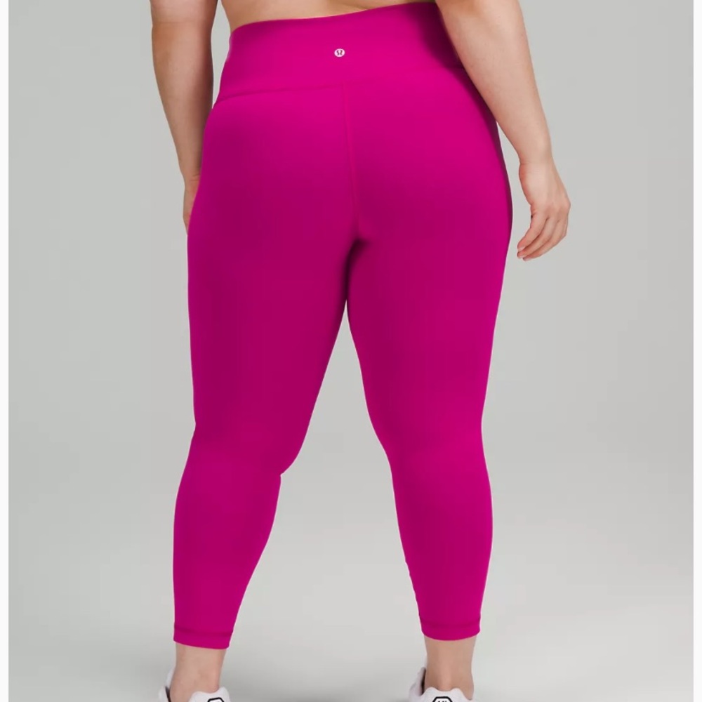 Lululemon Ripened Raspberry Size 4 25” Leggings - Picture 3 of 5
